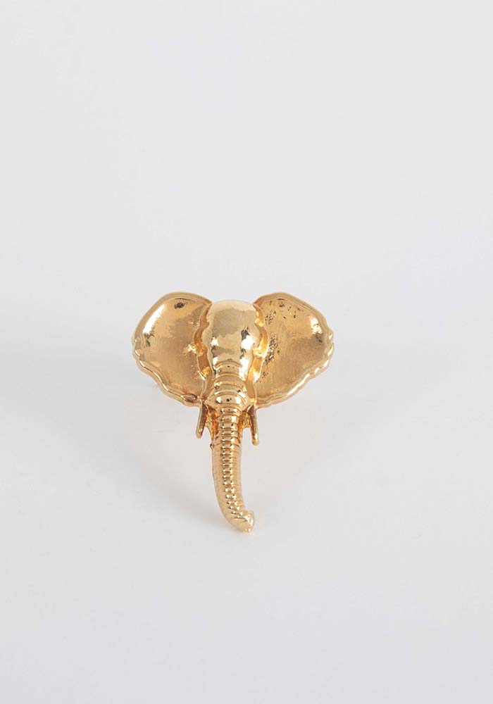 anillo elefante2 dorado
